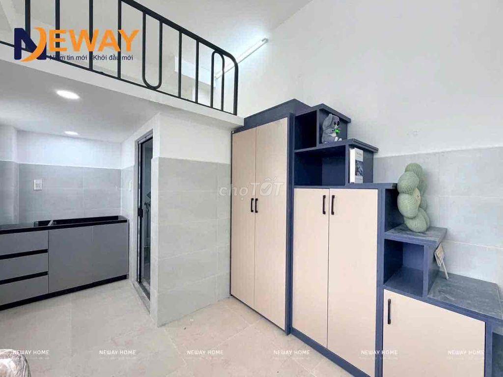 Cho Thuê Duplex Cửa Sổ Ngay Vòng Xoay Phú Lâm ĐH Mở
