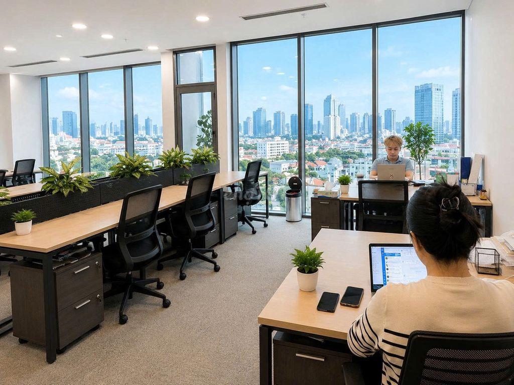 Cho Thuê Văn Phòng Trọn Gói Chỉ 5 Triệu/Tháng/Người Trung Tâm Q.1