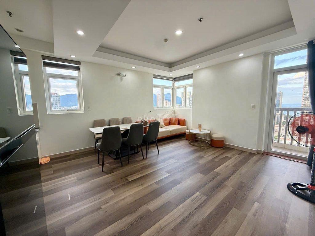 Cho thuê căn 2PN toà Harmony view biển Mỹ Khê căn góc diện tích 65m2
