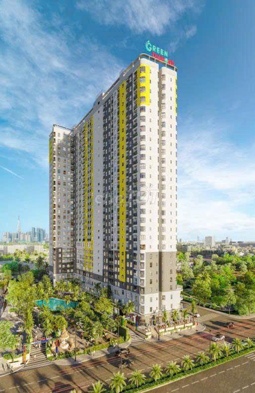 Bán căn hộ 2PN - 2WC - Bcons City: Tháp Green Diamond