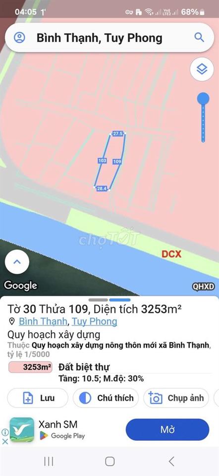 cần bán gấp đất mặt biển bình thạnh tuy phong cổ thạch