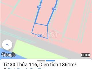 cần bán gấp đất mặt biển bình thạnh tuy phong cổ thạch