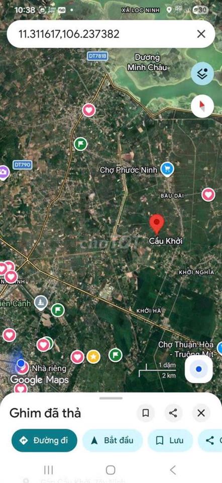 Bán đất vườn 4.228m2 mặt tiền kênh