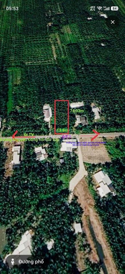 CHÍNH CHỦ CẮT LỖ SÂU BÁN GẤP 1.034M MẶT TIỀN ĐT7 GIÁ 1,2 TỶ