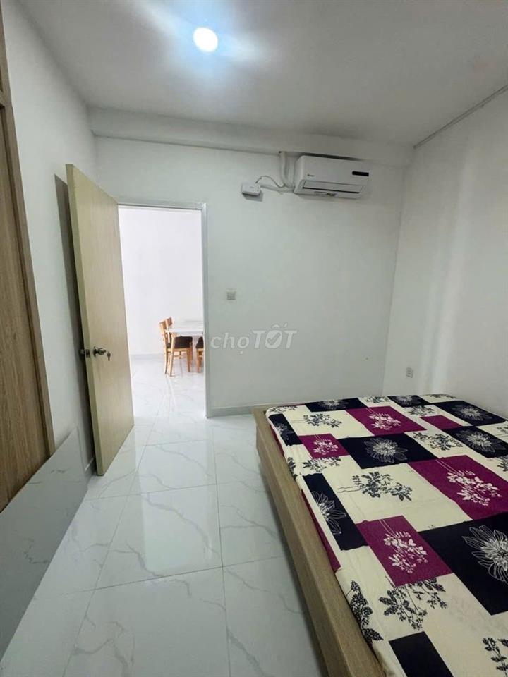 Chung cư Mỹ Phước, Bùi Hữu Nghĩa, BT: 2p ngủ, máy lạnh, 11triệu