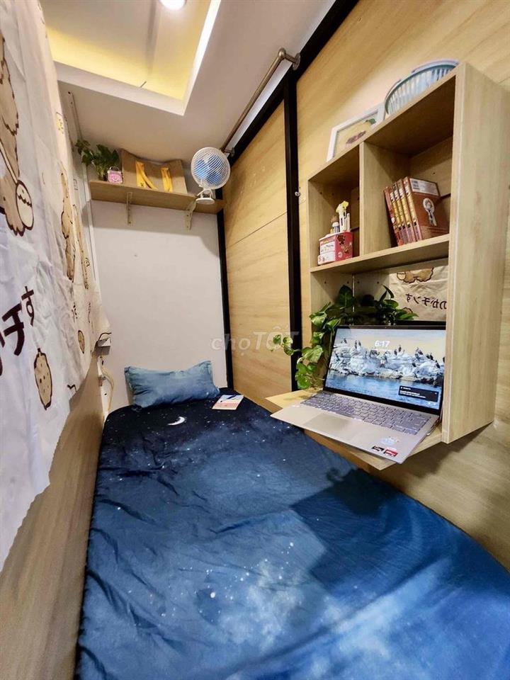 Sleepbox cao cấp Bình Thạnh - KTX Nữ Tiện nghi đầy đủ sạch sẽ an ninh
