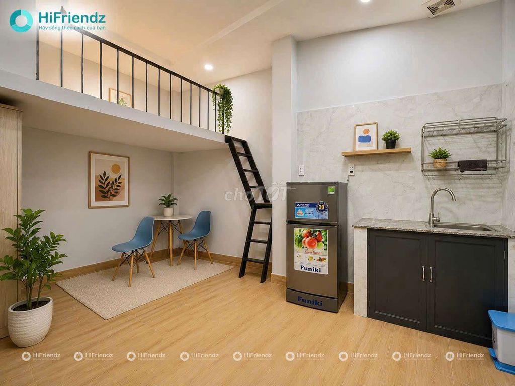 PHÒNG CÓ GÁC NGAY GẦN CÁC TRƯỜNG ĐẠI HỌC LỚN, NẰM TRUNG TÂM BÌNH THẠNH