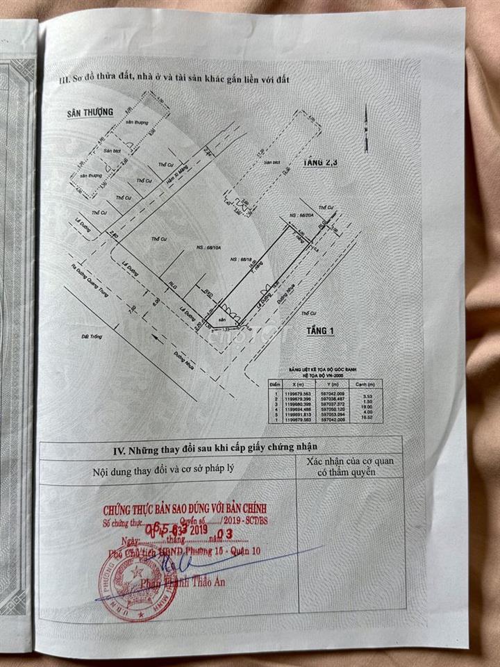 Chính chủ cần bán căn góc