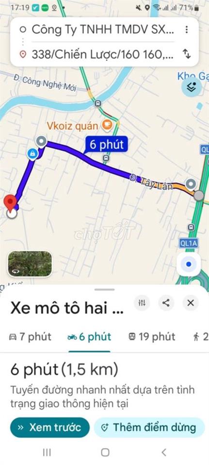NhÀ CÓ VIỆC CẦN BÁN NHANH LÔ ĐẤT 504M2  Đ. TÂY LÂN, TÂN TẠO , BÌNH TÂN