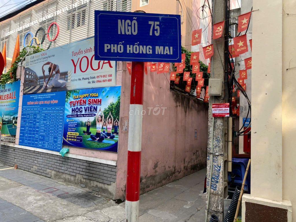Cho thuê nhà riêng ngõ Hồng Mai