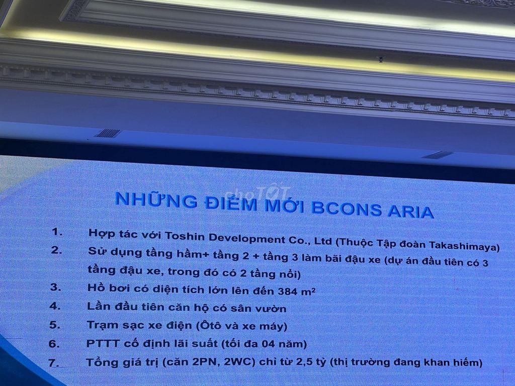 HOT !!! Căn Hộ BCONS ARIA – DỰ ÁN THỨ 23 CỦA TẬP ĐOÀN BCONS 🇻🇳🇯🇵