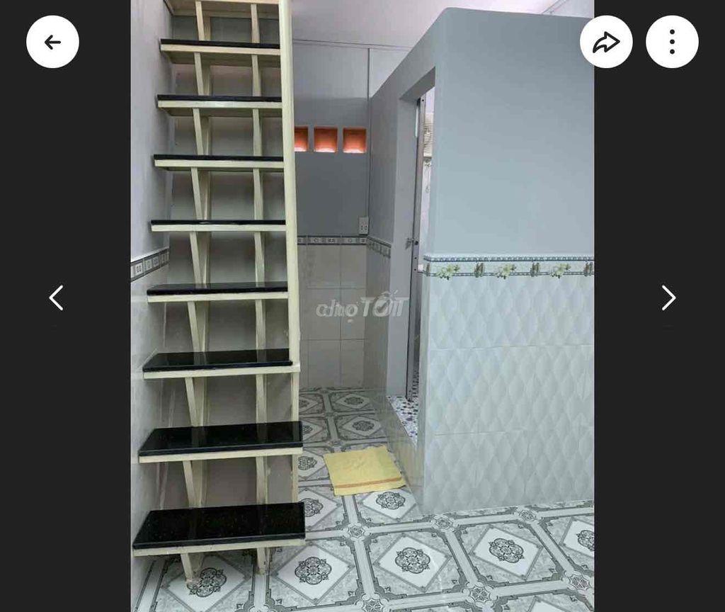 Nhà cho thuê đường Nguyễn Thị TầnP2Q8, Diện tích 2m8x6m(2 lầu 2 phòng