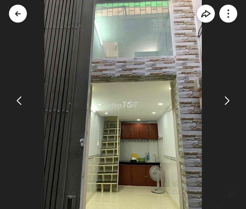 Nhà cho thuê đường Nguyễn Thị TầnP2Q8, Diện tích 2m8x6m(2 lầu 2 phòng