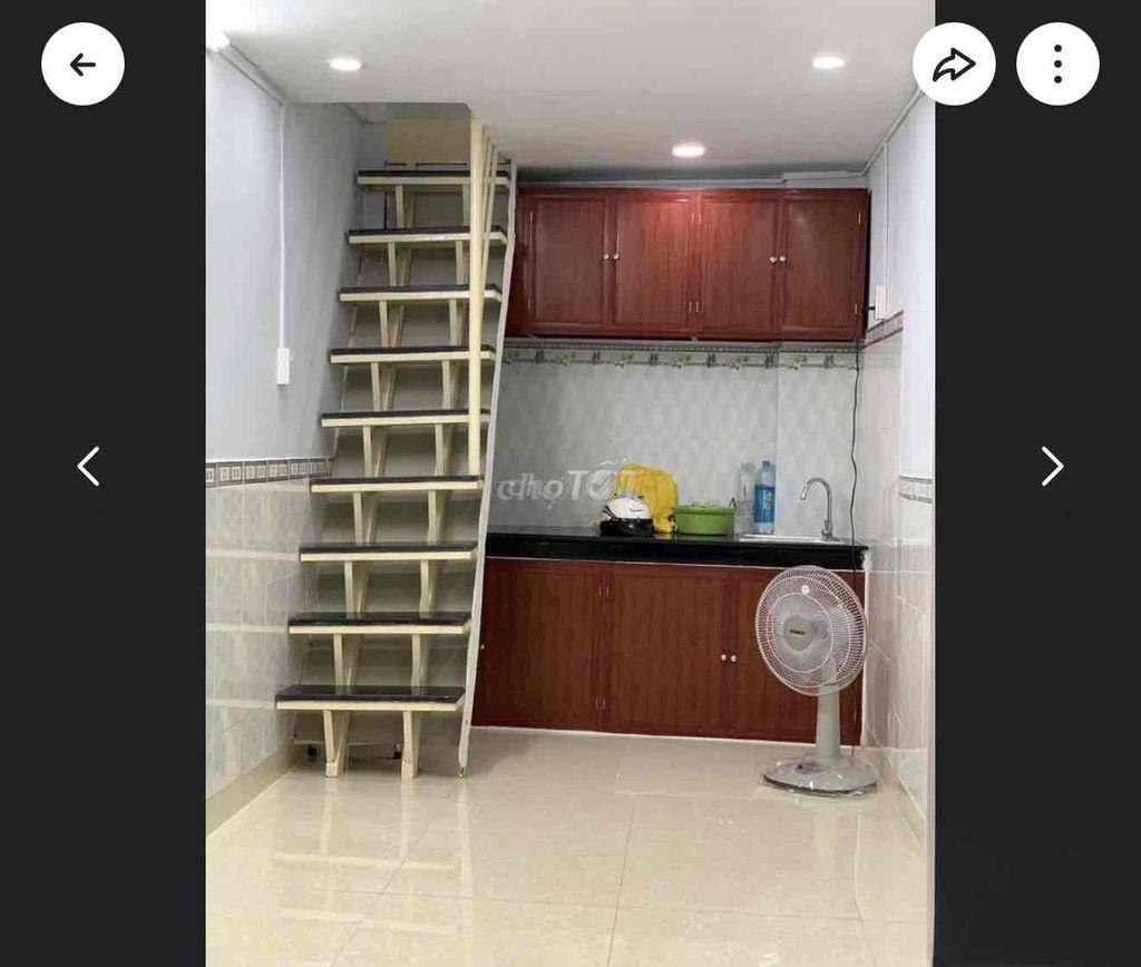 Nhà cho thuê đường Nguyễn Thị TầnP2Q8, Diện tích 2m8x6m(2 lầu 2 phòng