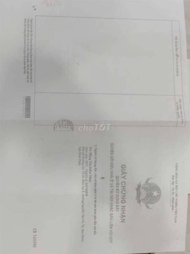 Bán nhà chính chủ khu vực bình hưng hoà, bình tân