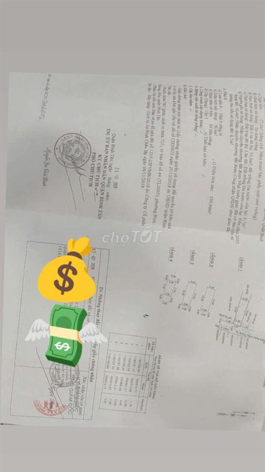 Bán nhà chính chủ khu vực bình hưng hoà, bình tân
