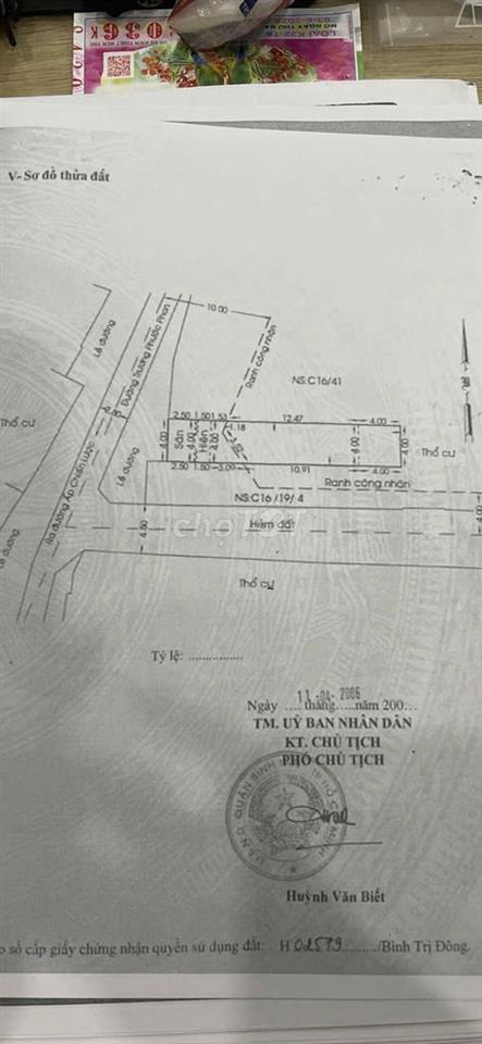 Bán nhà mặt tiền trương Phước Phan 