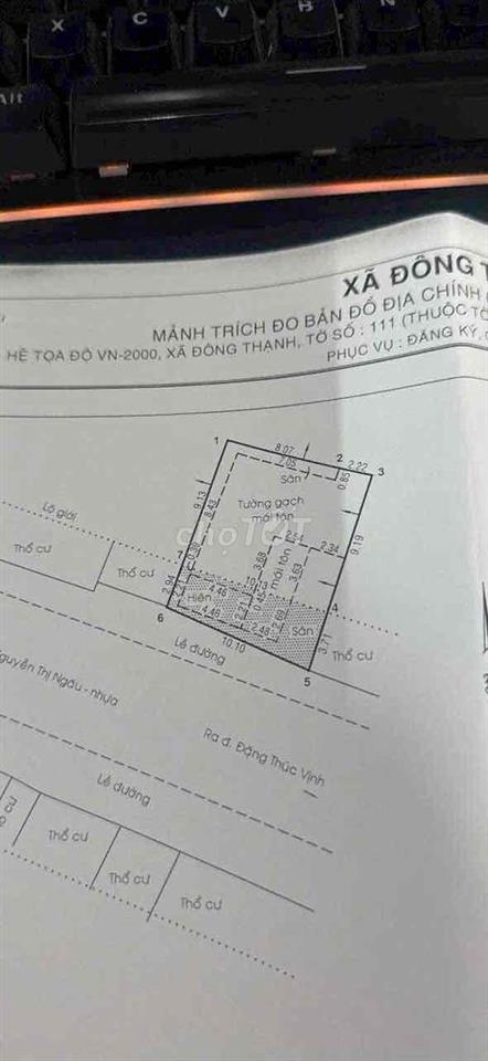 nhà mặt tiền 10.10x12.5
