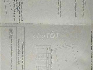 bán đất hẻm 110, hẻm xe hơi, pháp lý rõ ràng ko tranh chấp.