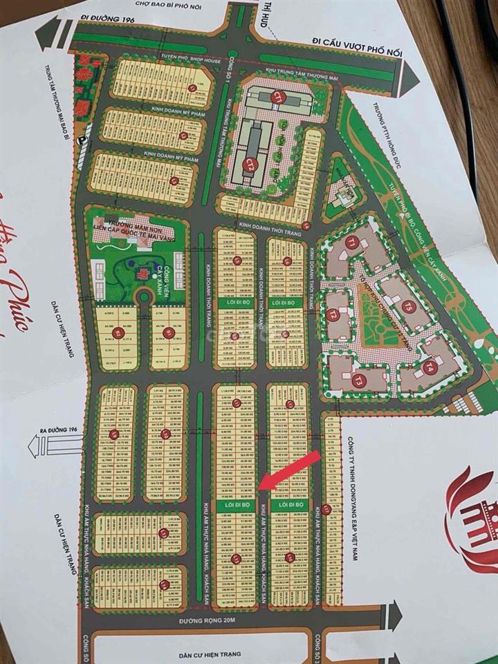 Bán đất vị trí đẹp kinh doanh khu đô thị Lạc Hồng Phúc, Mỹ Hào, Hưng Y