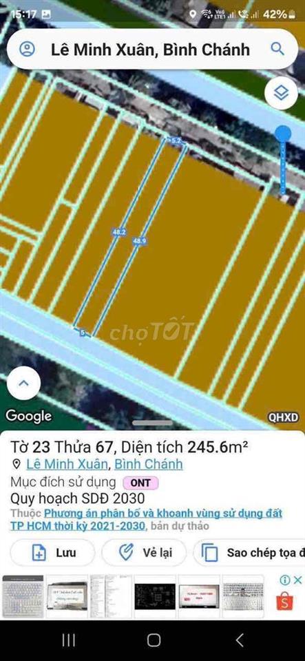 Bán Đất Lê Minh Xuân