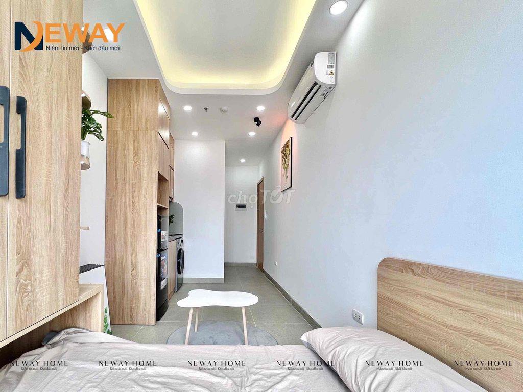 STUDIO FULL NỘI THẤT CAO CẤP NHƯ ẢNH CÓ BAN CÔNG THOÁNG MÁT