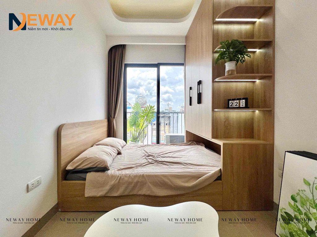 STUDIO FULL NỘI THẤT CAO CẤP NHƯ ẢNH CÓ BAN CÔNG THOÁNG MÁT