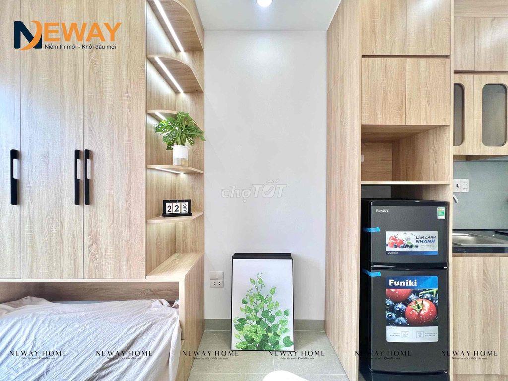 STUDIO FULL NỘI THẤT CAO CẤP NHƯ ẢNH CÓ BAN CÔNG THOÁNG MÁT