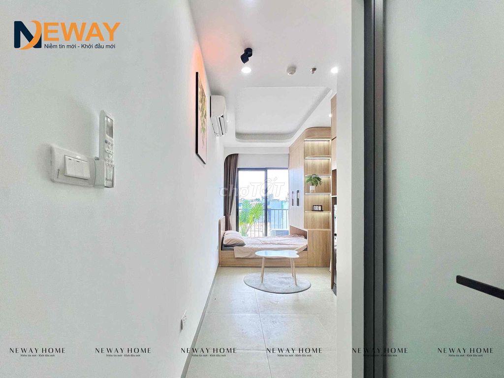 STUDIO FULL NỘI THẤT CAO CẤP NHƯ ẢNH CÓ BAN CÔNG THOÁNG MÁT