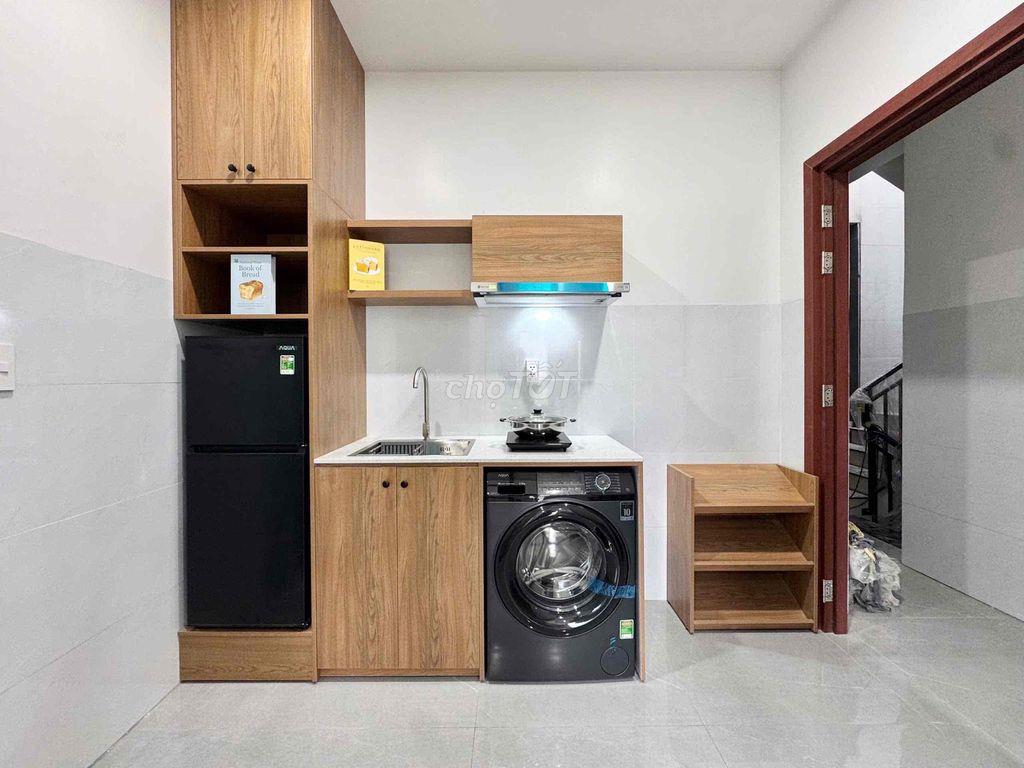STUDIO DẠNG CAO CẤP NẰM NGAY VƯỜN LÀI CÓ BAN CÔNG THOÁNG MÁT