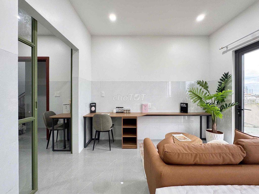 STUDIO DẠNG CAO CẤP NẰM NGAY VƯỜN LÀI CÓ BAN CÔNG THOÁNG MÁT