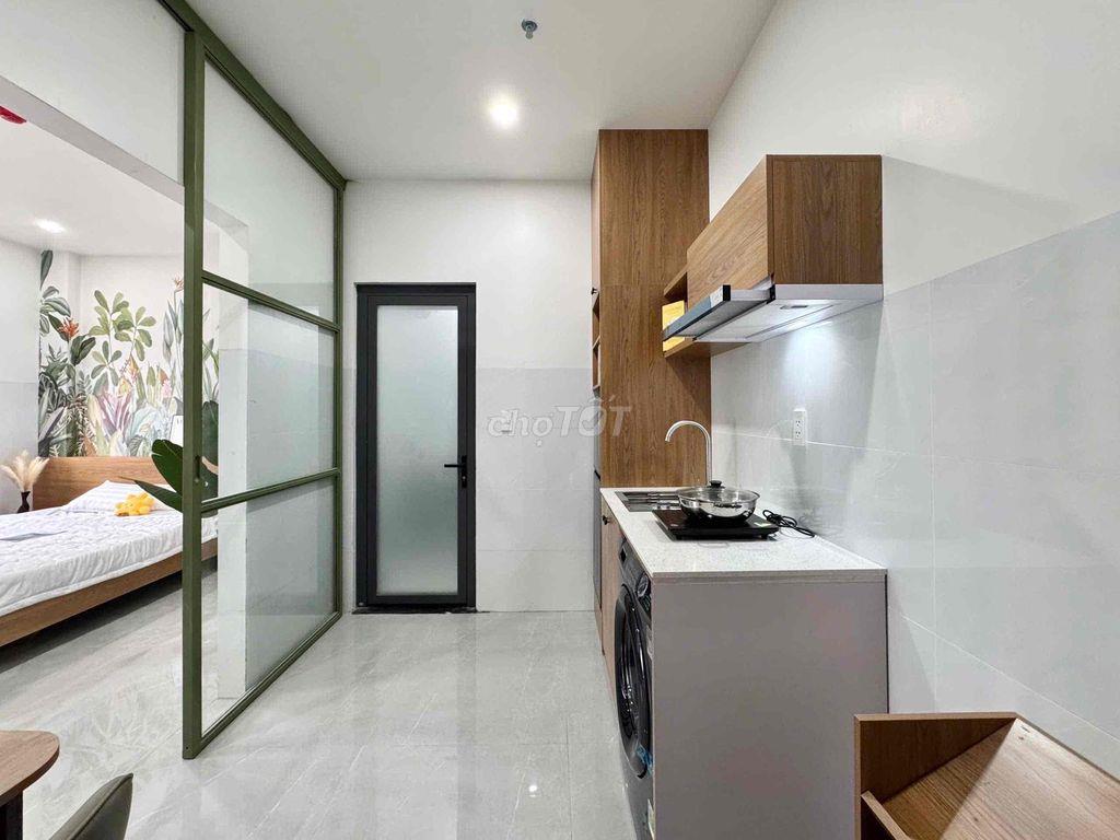 STUDIO DẠNG CAO CẤP NẰM NGAY VƯỜN LÀI CÓ BAN CÔNG THOÁNG MÁT