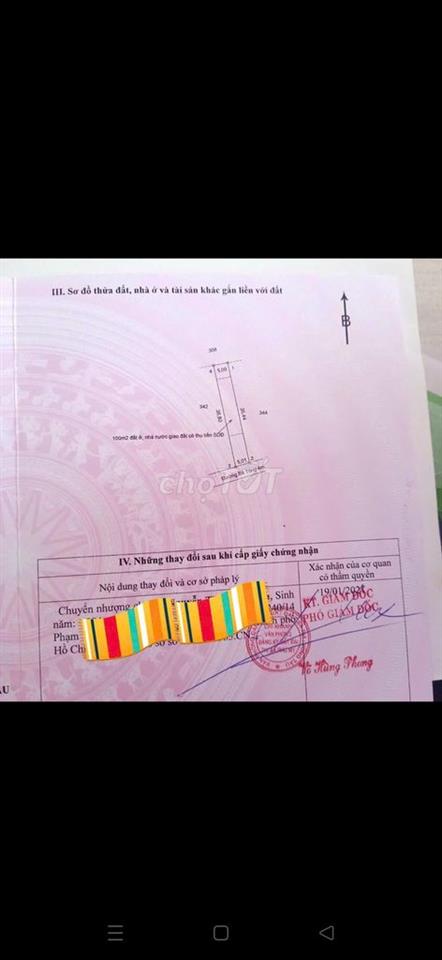 Cần bán gấp lô đất 178m có 100m thổ cư, giá 1,2 tỷ.