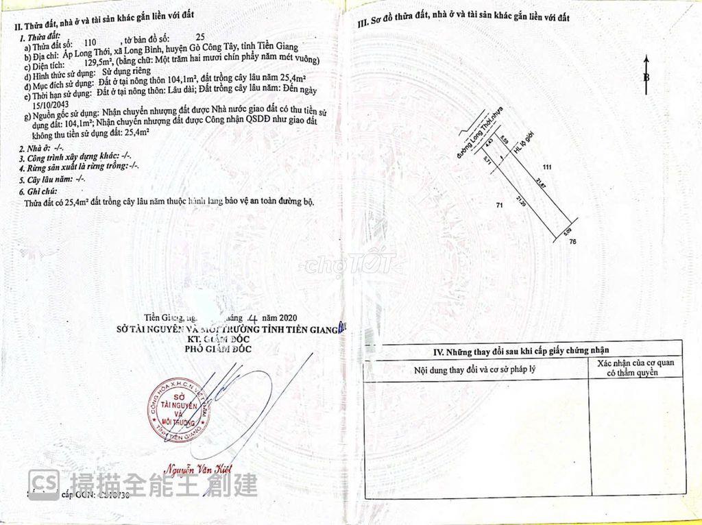 Cần bán đất thổ,sổ hồng riêng