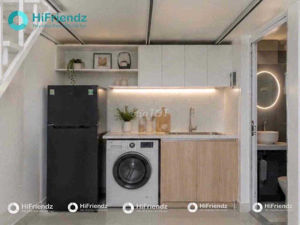 PHÒNG CÓ GÁC SINH VIÊN BÌNH THẠNH FULL NỘI THẤT