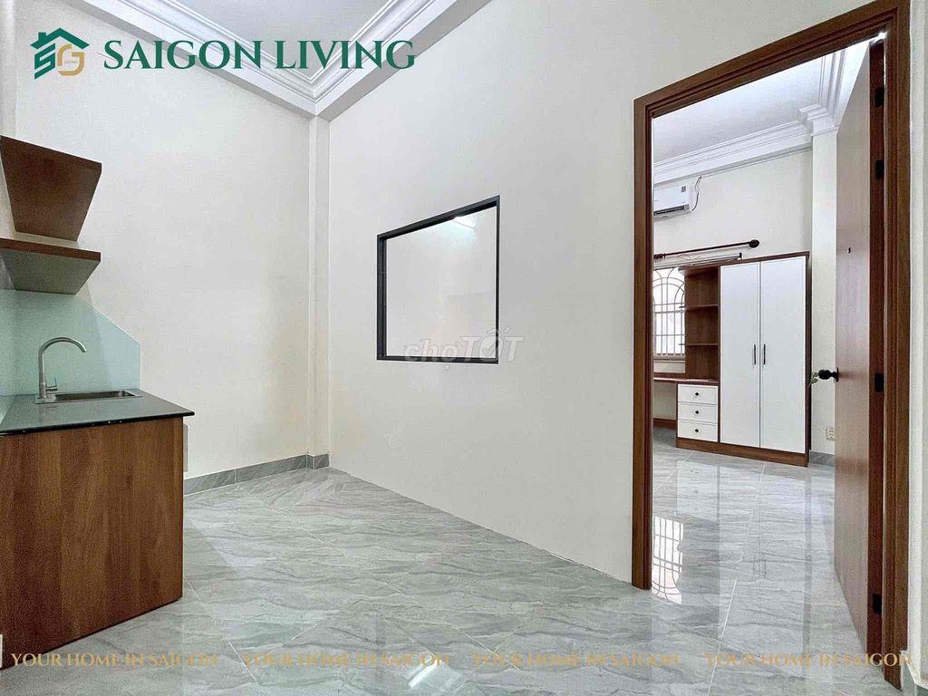 KHAI TRƯƠNG 1 PHÒNG NGỦ NGAY NGÃ TƯ HÀNG XANH_BAN CÔNG CỬA SỔ