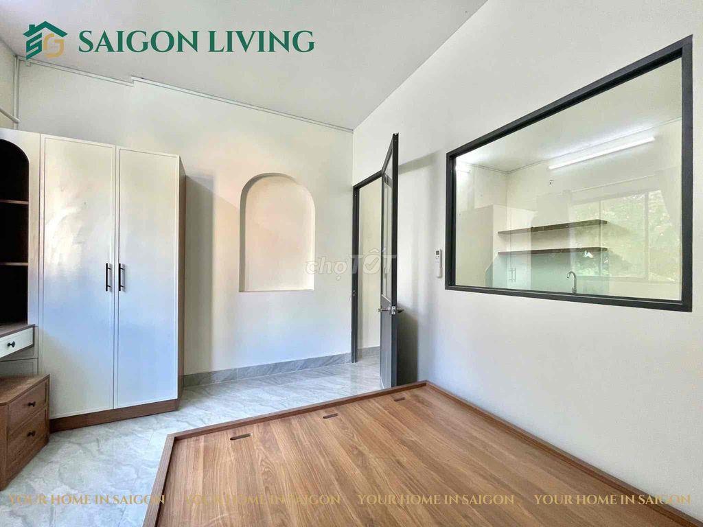 KHAI TRƯƠNG 1 PHÒNG NGỦ NGAY NGÃ TƯ HÀNG XANH_BAN CÔNG CỬA SỔ