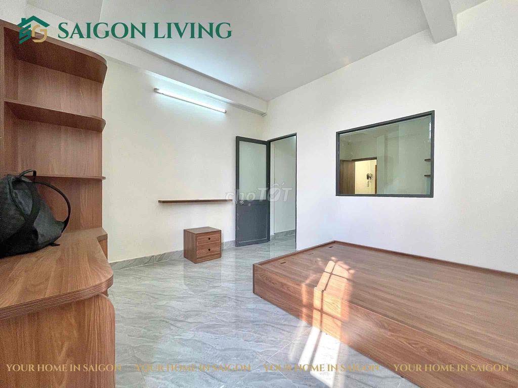 KHAI TRƯƠNG 1 PHÒNG NGỦ NGAY NGÃ TƯ HÀNG XANH_BAN CÔNG CỬA SỔ