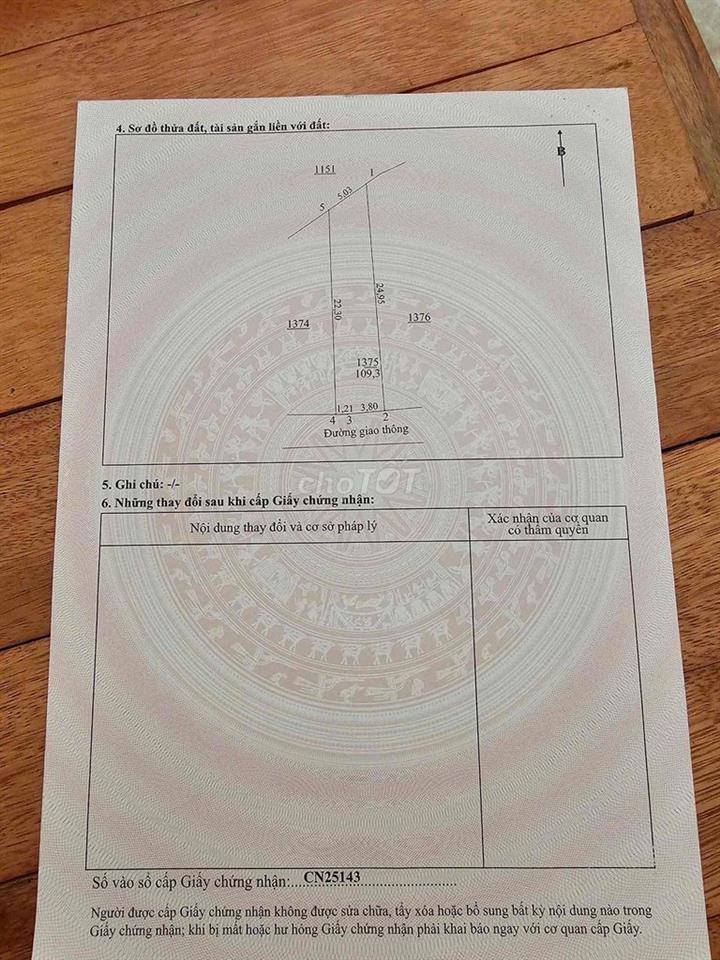 chính chủ cần bán