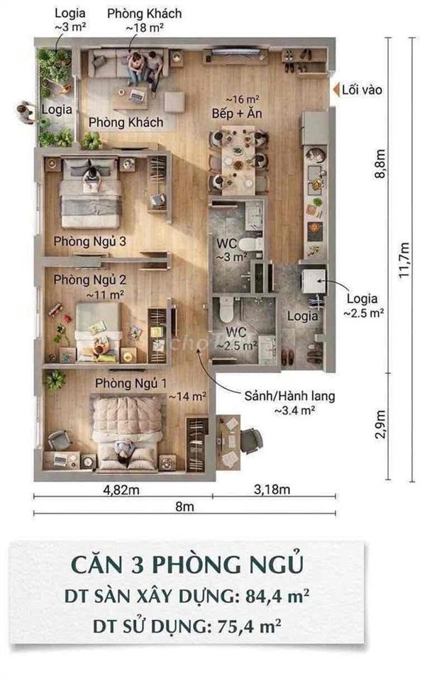 CĂN HỘ NOXH BIÊN HOÀ, GIÁ Chỉ 1 TỶ, HỖ TRỢ LÃI 5,4% CỐ ĐỊNH 25 NĂM