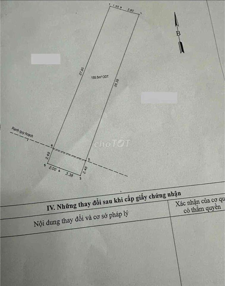 Bán đất 168.3m2 tại khu phố Thống Nhất 1, phường Dĩ An, TPHCM