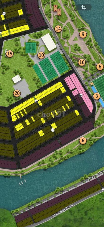 Bán đất đường Đồng Sỹ Nguyên – Khu B2-115 Hoà Quý, ven sôngChính chủ