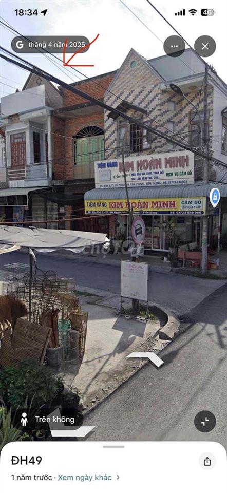 Cần bán nhà mặt tiền Chợ Tân Phước 3T2 còn TL
