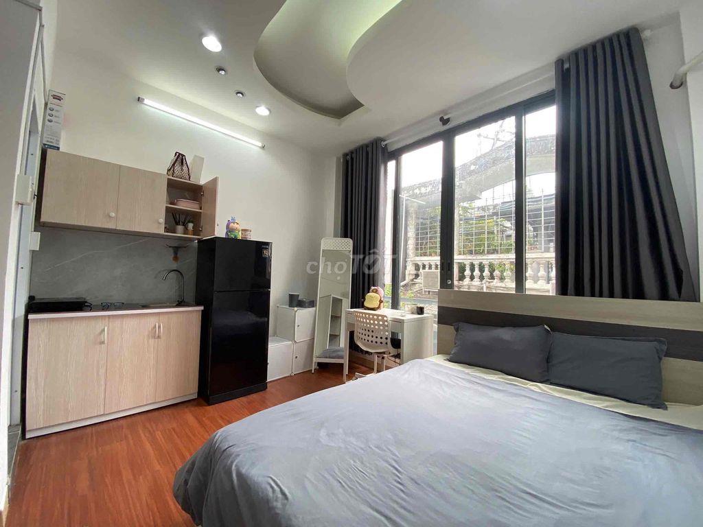 Cho thuê phòng trọ ban công đường Nguyễn đình Chiểu Hồ con rùa full Nt