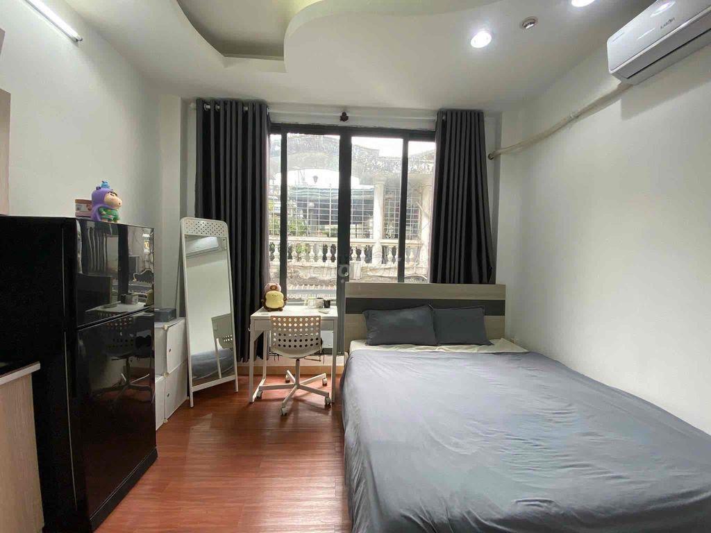 Cho thuê phòng trọ ban công đường Nguyễn đình Chiểu Hồ con rùa full Nt