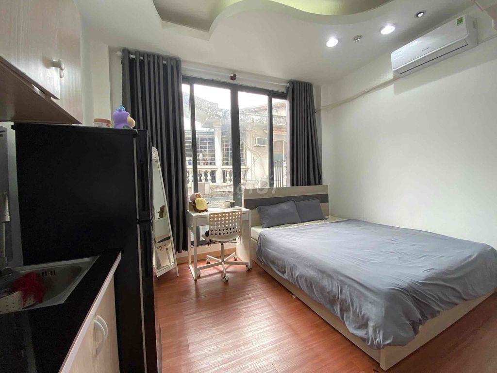 Cho thuê phòng trọ ban công đường Nguyễn đình Chiểu Hồ con rùa full Nt