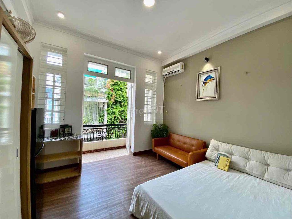 cho thuê phòng trọ full nội thất ban công Lê Văn Sỹ ph Nhiêu Lộc quận3