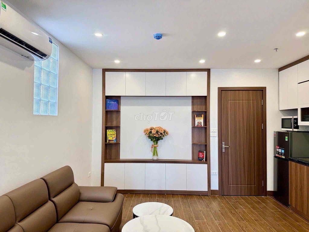 Cho thuê căn hộ ban công 35m2 sát chợ Tân Định full nội thất quận 1