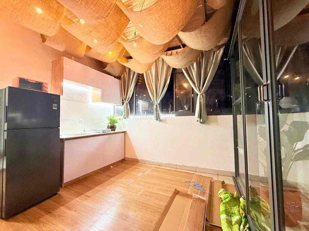 CHO THUÊ CĂN HỘ 1PN-1BEP-1WC NGUYÊN TẦNG GẦN CHỢ TÂN ĐỊNH QUẬN 1