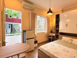 CHO THUÊ CĂN HỘ BAN CÔNG GẦN CÔNG VIÊN LÊ VĂN TÁM FULL NT  QUẬN 1